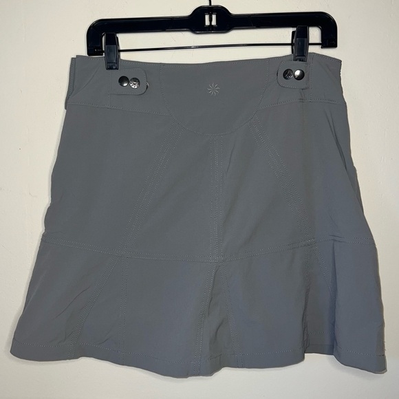 Athleta Hit The Trail Skort Gray Size 4 - Picture 5 of 9